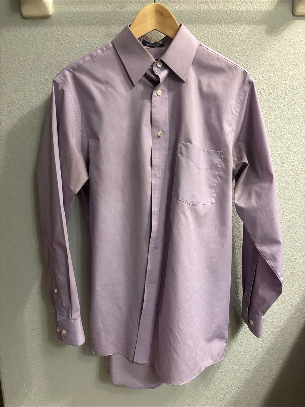 Stafford Men's Light Lavender Dress Shirt